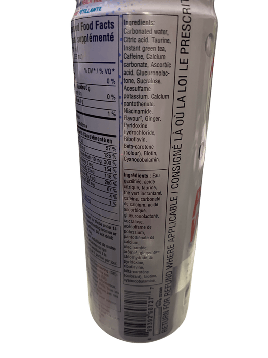 Celsius Peach Vibe Zero Sugar Energy Drink 355ML - Canadian Edition