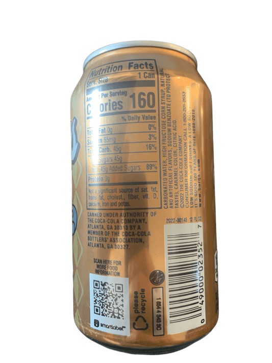 Barq's Creme Soda French Vanilla 355ML - U.S Edition