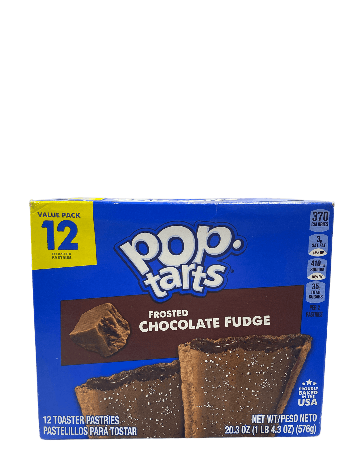 Pop Tarts Frosted Chocolate Fudge 12 Pack