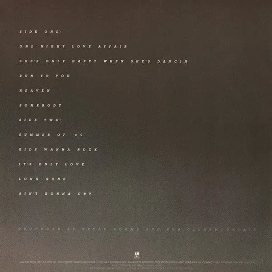 Bryan Adams – Reckless - 1984 Japanese Original!