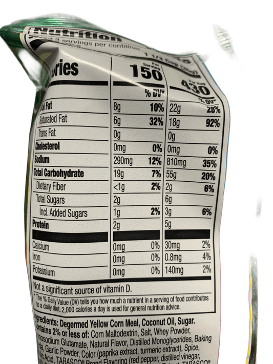 Bugles Hot and Cheesy Tobasco Flavour 85g - U.S Edition