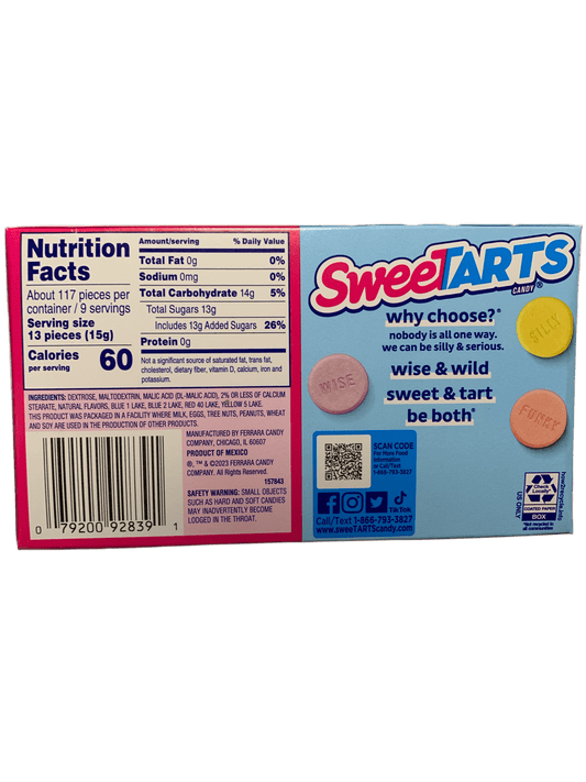 Sweet Tarts Original Theater Box 141G - Mexican Edition
