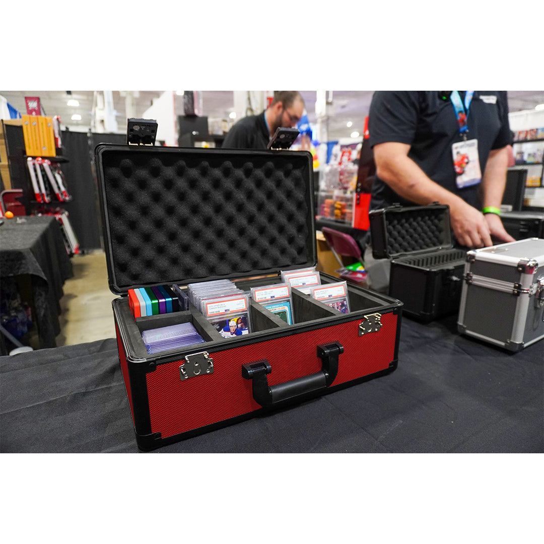 EVORETRO Aluminum Graded Card Storage Box, TSA Lock