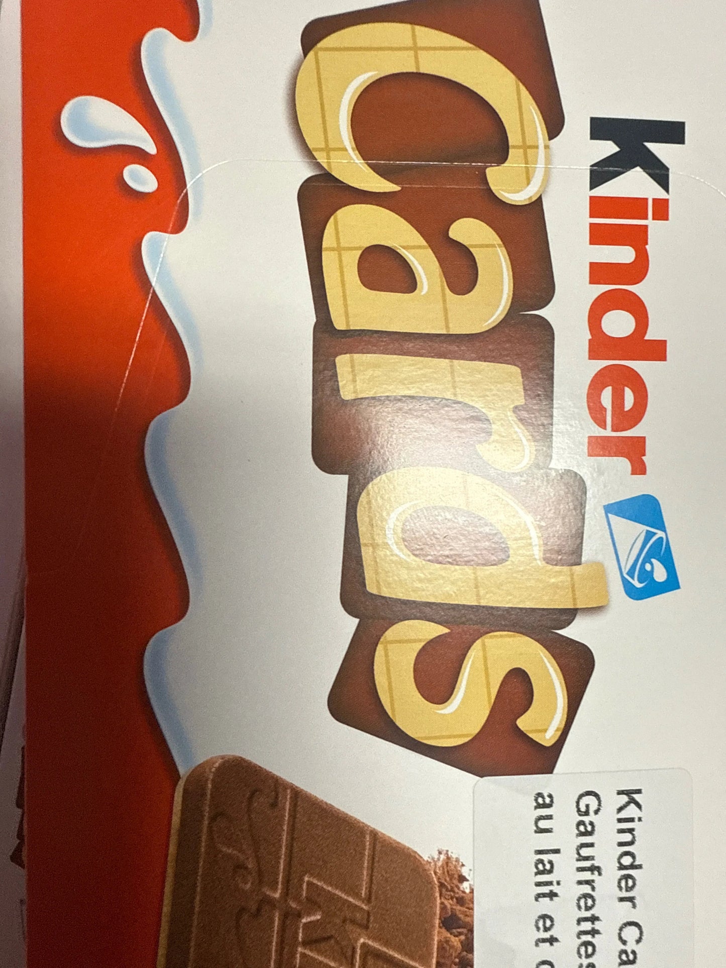 Kinder Cards Chocolate Wafer 128G - Swedish Edition
