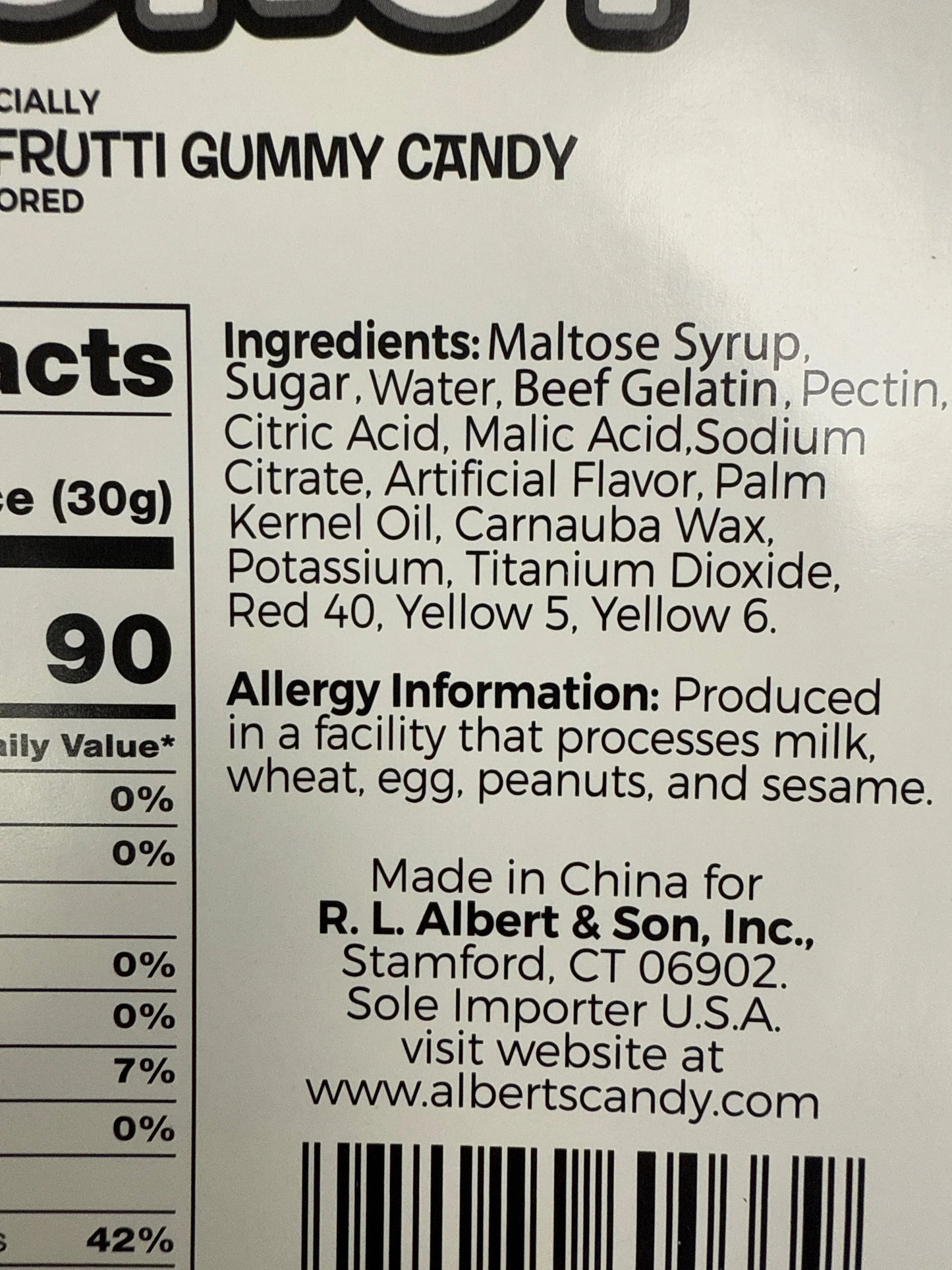 Super Gummy Donut Candy 150G - U.S Edition