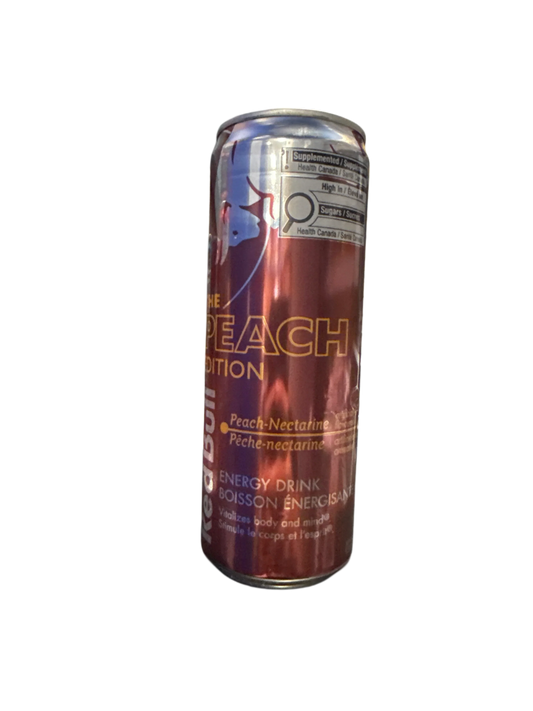 Red Bull Peach Nectarine Flavour 355ML - Canadian Edition