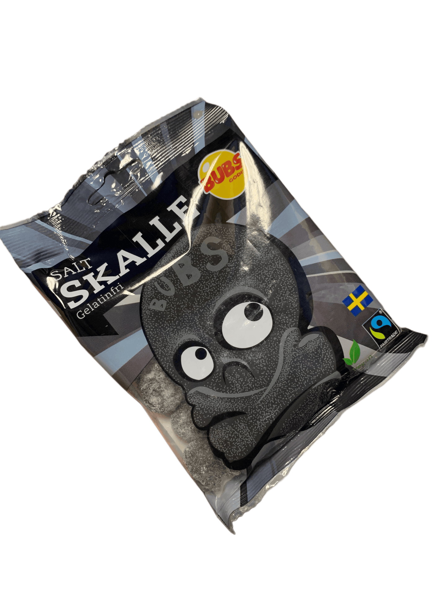 BUBS Godis Salt Skalle Candy Bag 90G - Swedish Edition