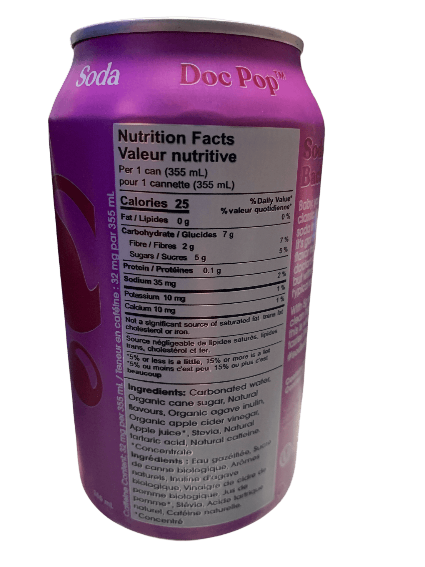 Poppi Doc Pop Soda 355ML - Canadian Edition