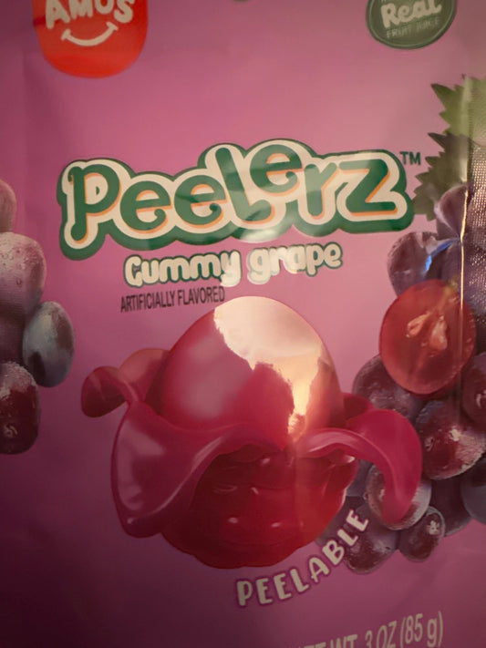 Amos Peelerz Gummy Grape 85G - U.S Edition