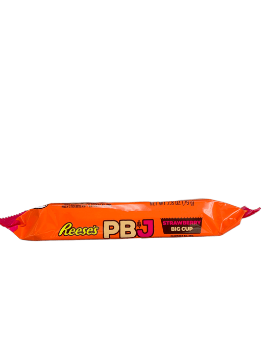 Reeses PB and J Strawberry Flavoured King Size Cup 79G - U.S Edition