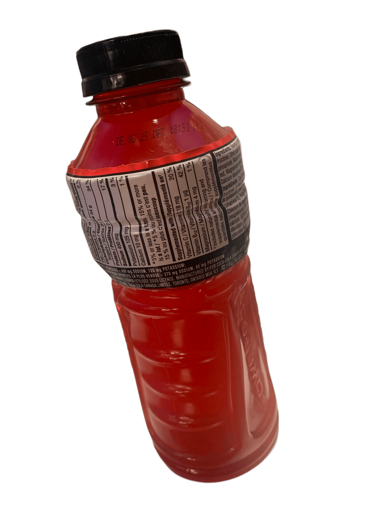 Powerade Fruit Punch Flavour 591ML - Canadian Edition