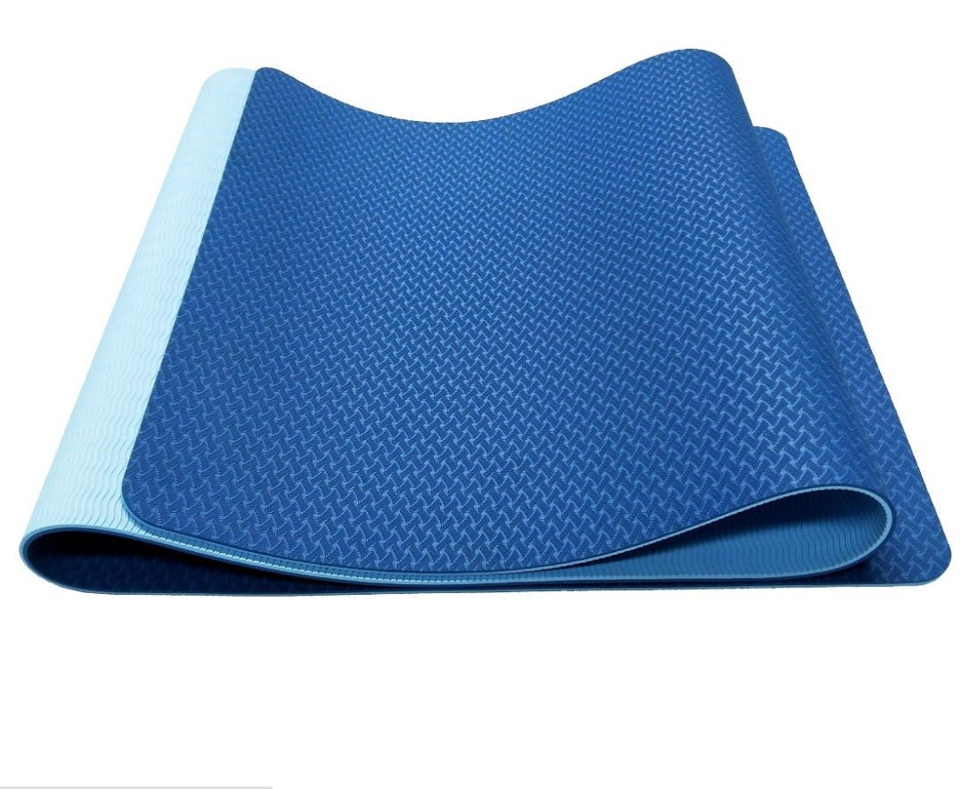 6mm Thick Double Color Anti - Slip TPE Yoga Mat - Jack Righteous