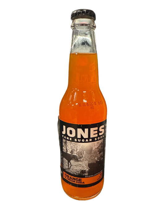 Jones Orange And Cream Soda Flavoured Glass Bottle 355ML - Canadian Edition