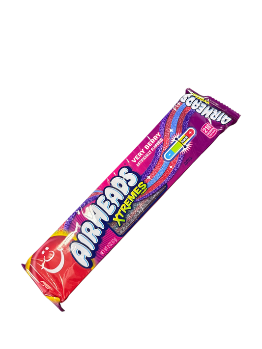 Air Heads Xtreme Very Berry Flavour 57g - U.S Edition