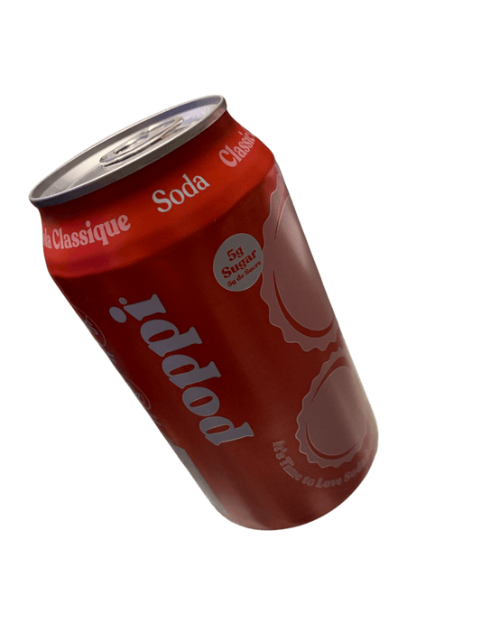 Poppi Classic Cola Soda 355ML - Canadian Edition
