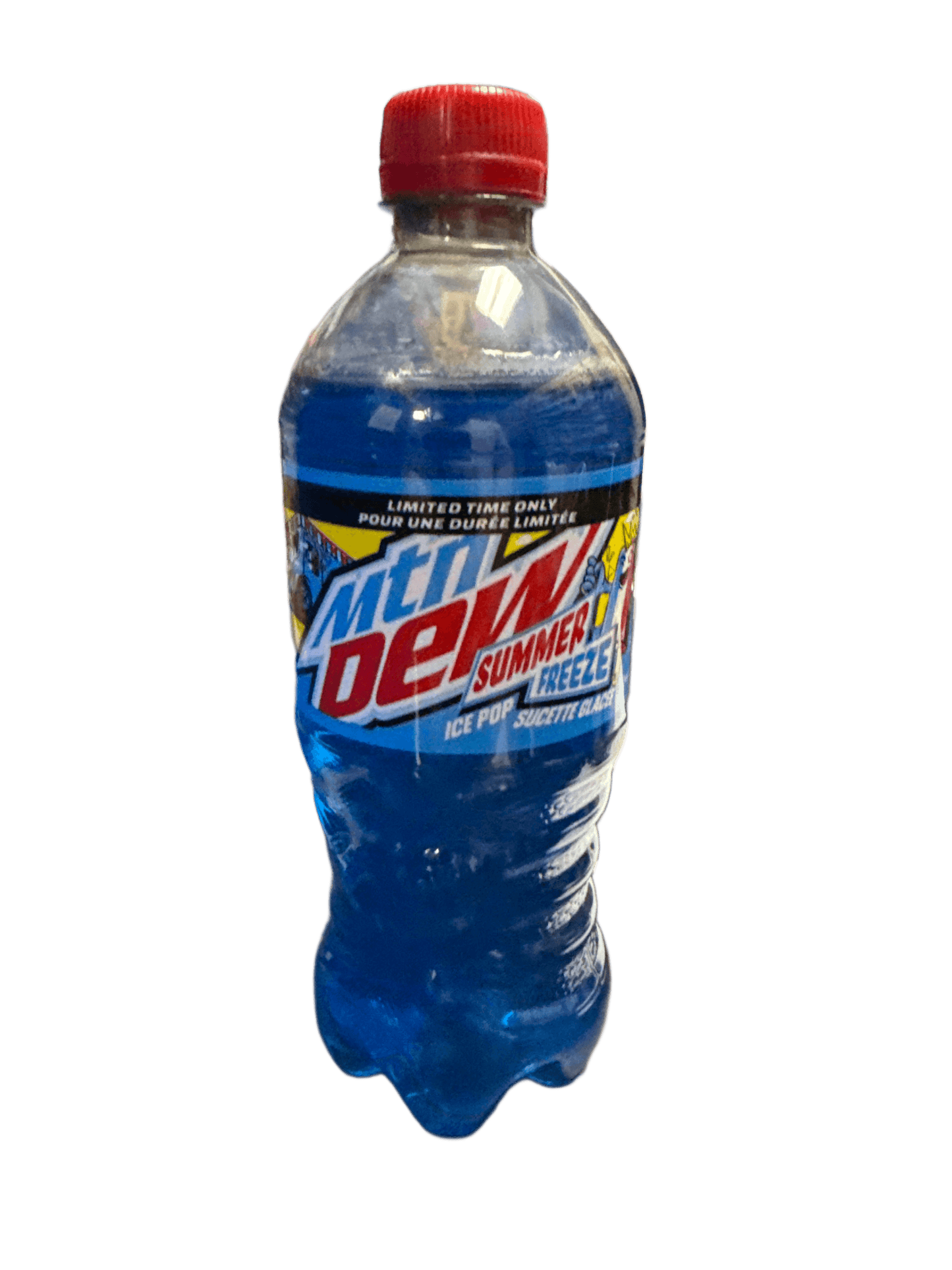 Mountain Dew Summer Freeze Ice Pop Flavoured Beverage 591ML - Canadian Edition