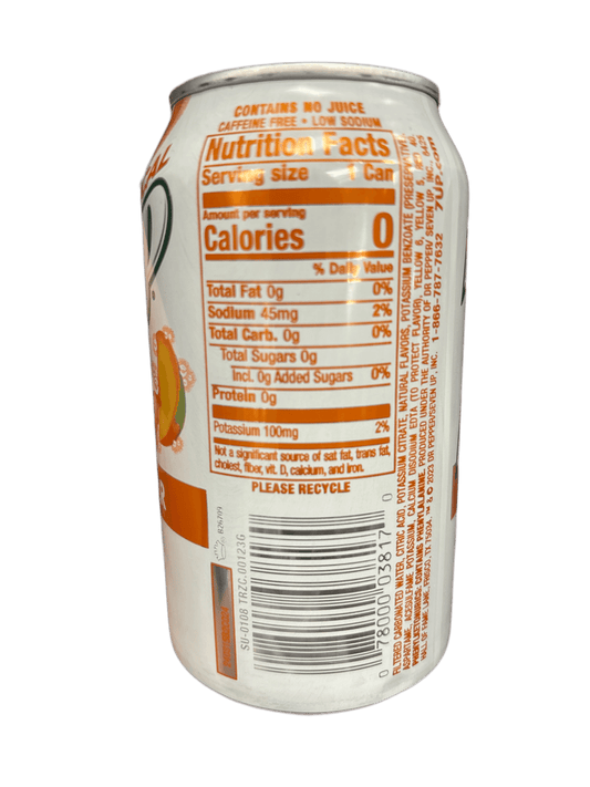 7UP Zero Sugar Tropical Soda 12OZ