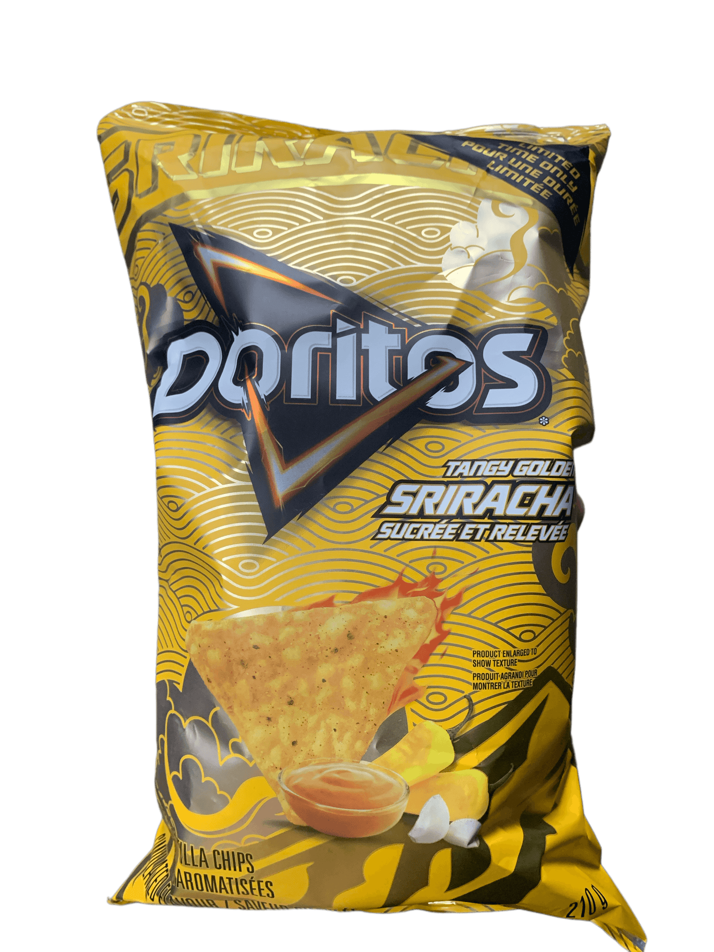 Doritos Tangy Golden Sriracha 210G - Canadian Edition