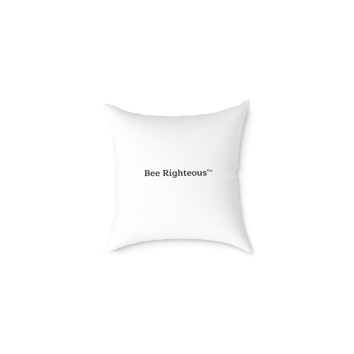 Valentine's Romantic Cute Square Poly Canvas Pillow - Jack Righteous
