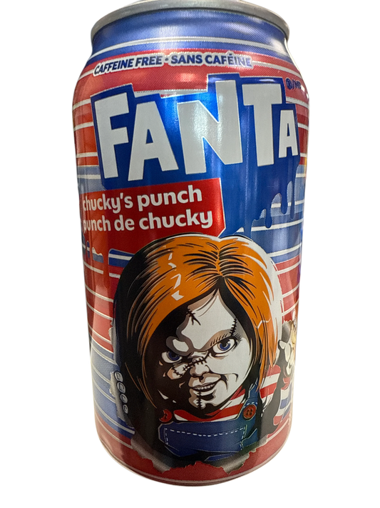 Fanta Chucky's Punch Halloween Can 355ML - Canadian Edition
