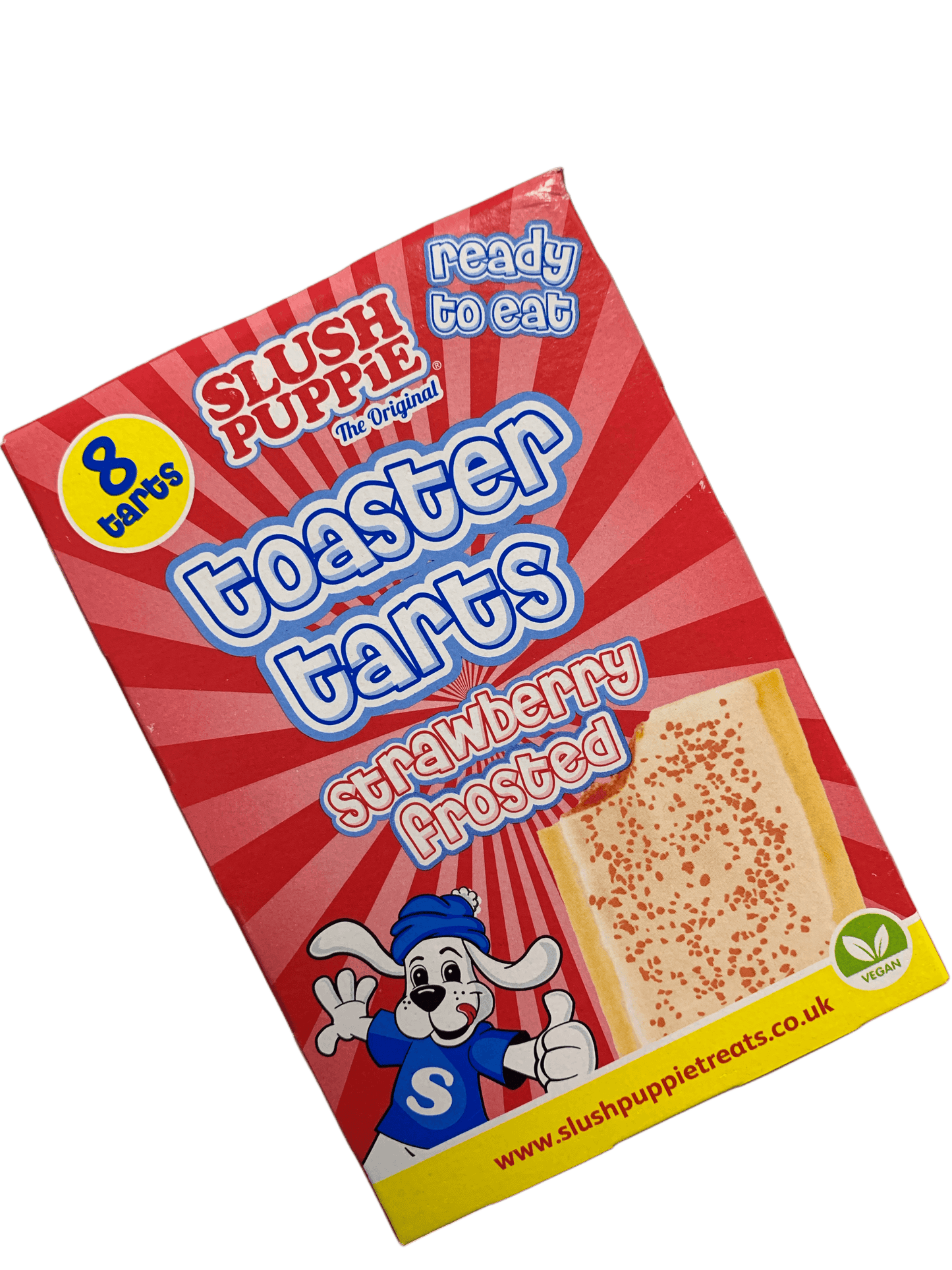 Slush Puppie Toaster Tarts Strawberry Frosted Flavour 8 Tarts - U.K Edition