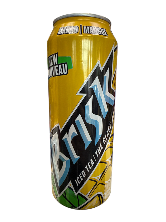 Brisk Mango Iced Tea Tall Can 710ML - U.S Edition