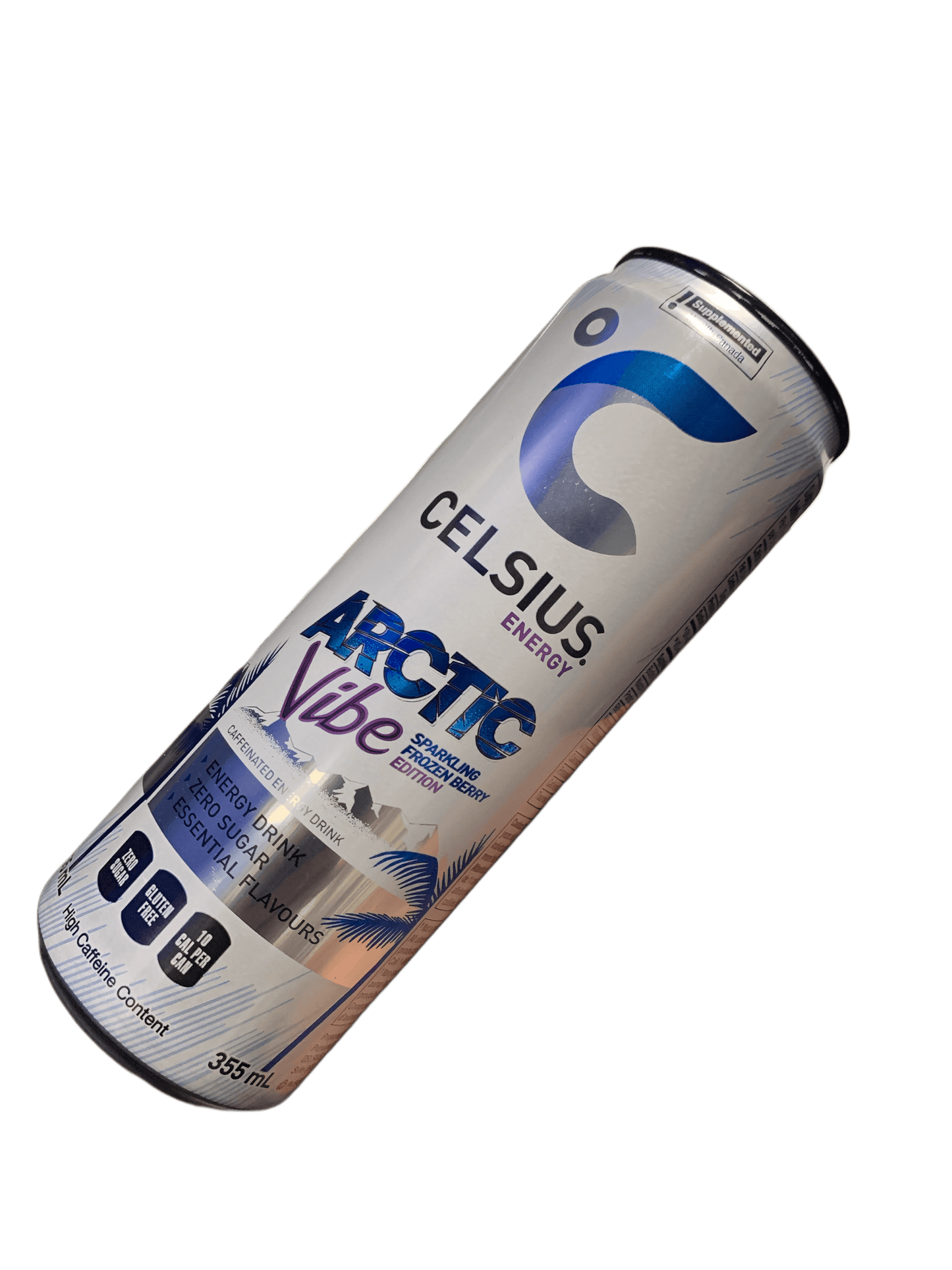 Celsius Arctic Vibe Zero Sugar Energy Drink 355ML - Canadian Edition