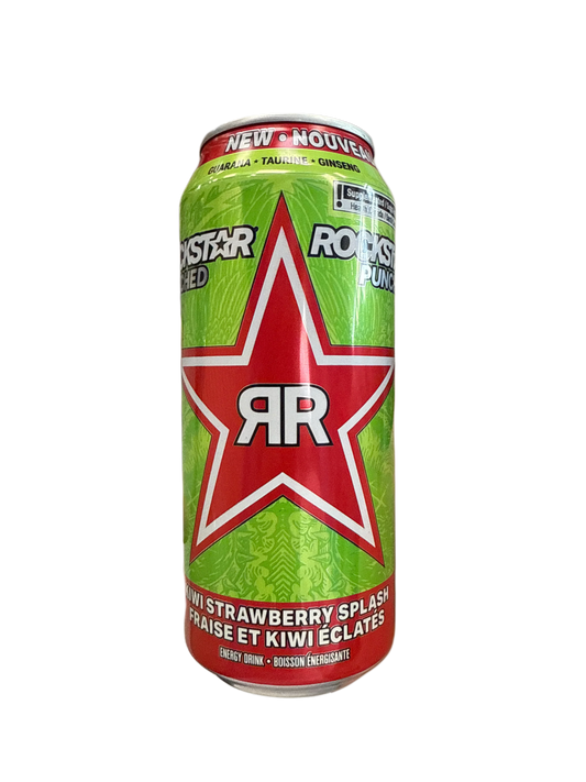 Rockstar Energy Punched Kiwi Strawberry Splash 473ML - Canadian Edition