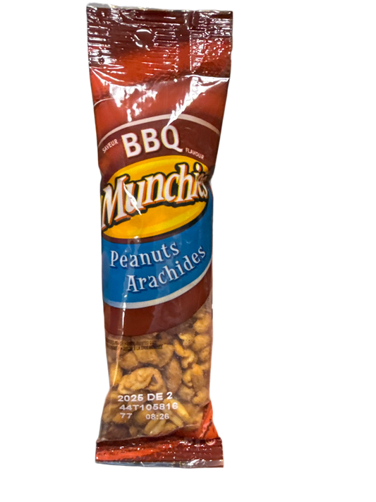 Munchies BBQ Flavoured Peanuts 55G - Canadian Edition