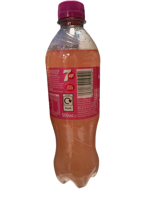 7UP Pink Lemonade 500 ML - U.K Edition