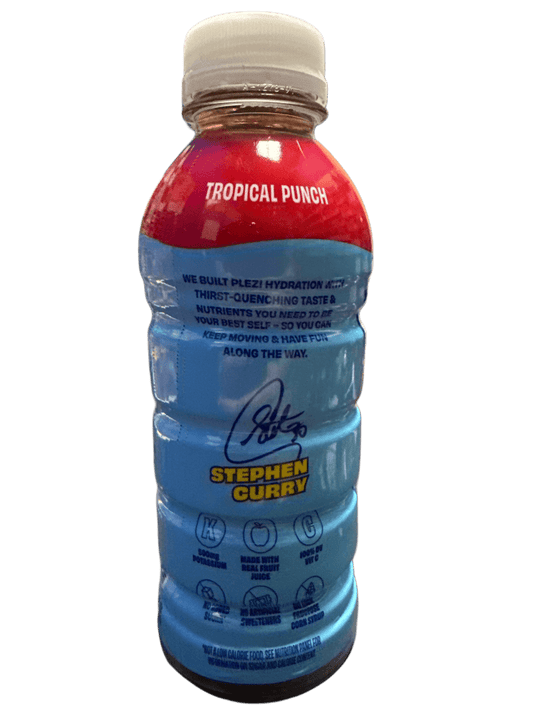 Plezi Hydration (Stephen Curry) Tropical Punch Flavour 500ML - U.S Edition