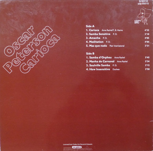 Oscar Peterson – Carioca - Early German Pressing