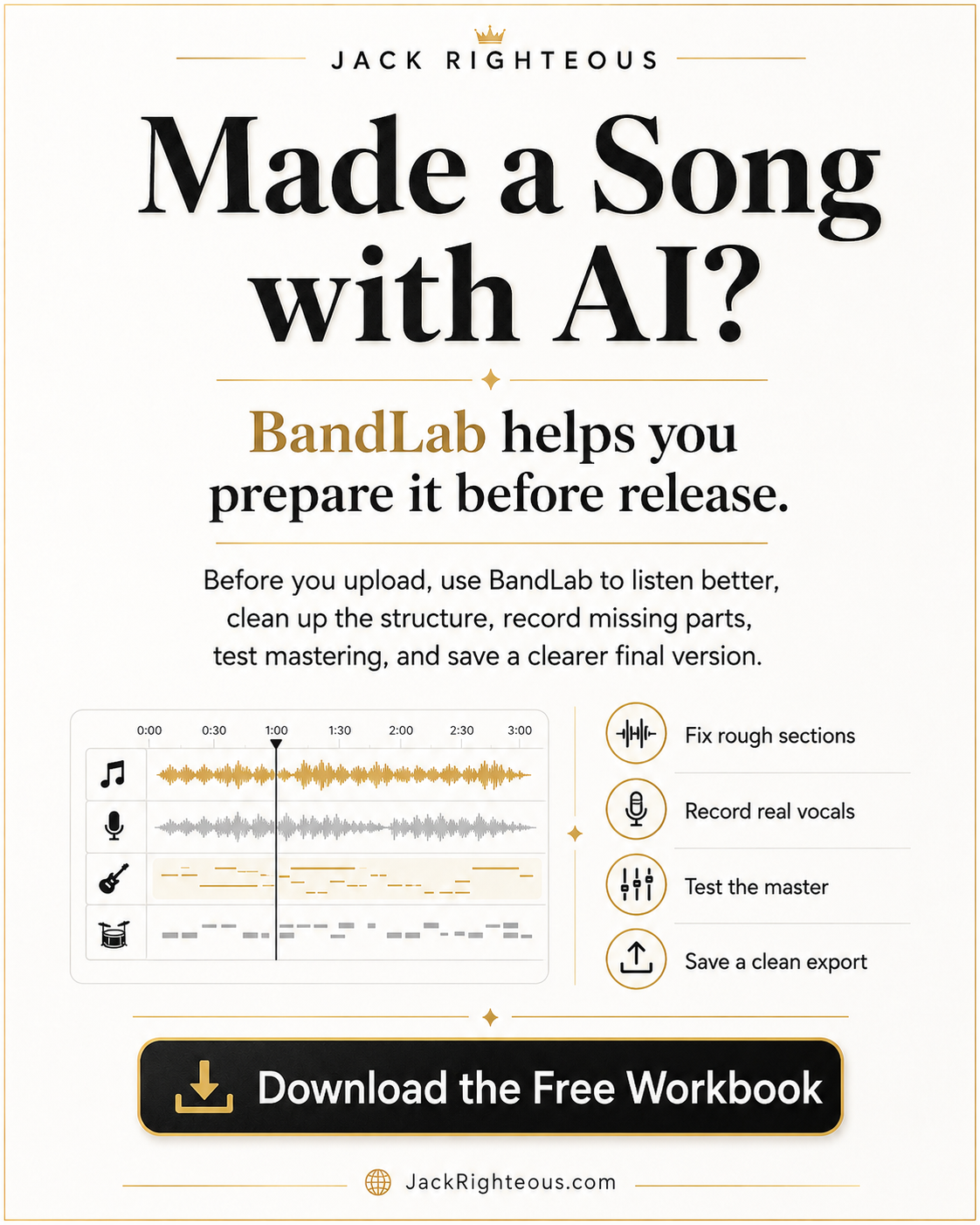 Made A Song With AI Banldlab Helps you prepare it before release title from JackRighteous.com Free PDF Downloadd