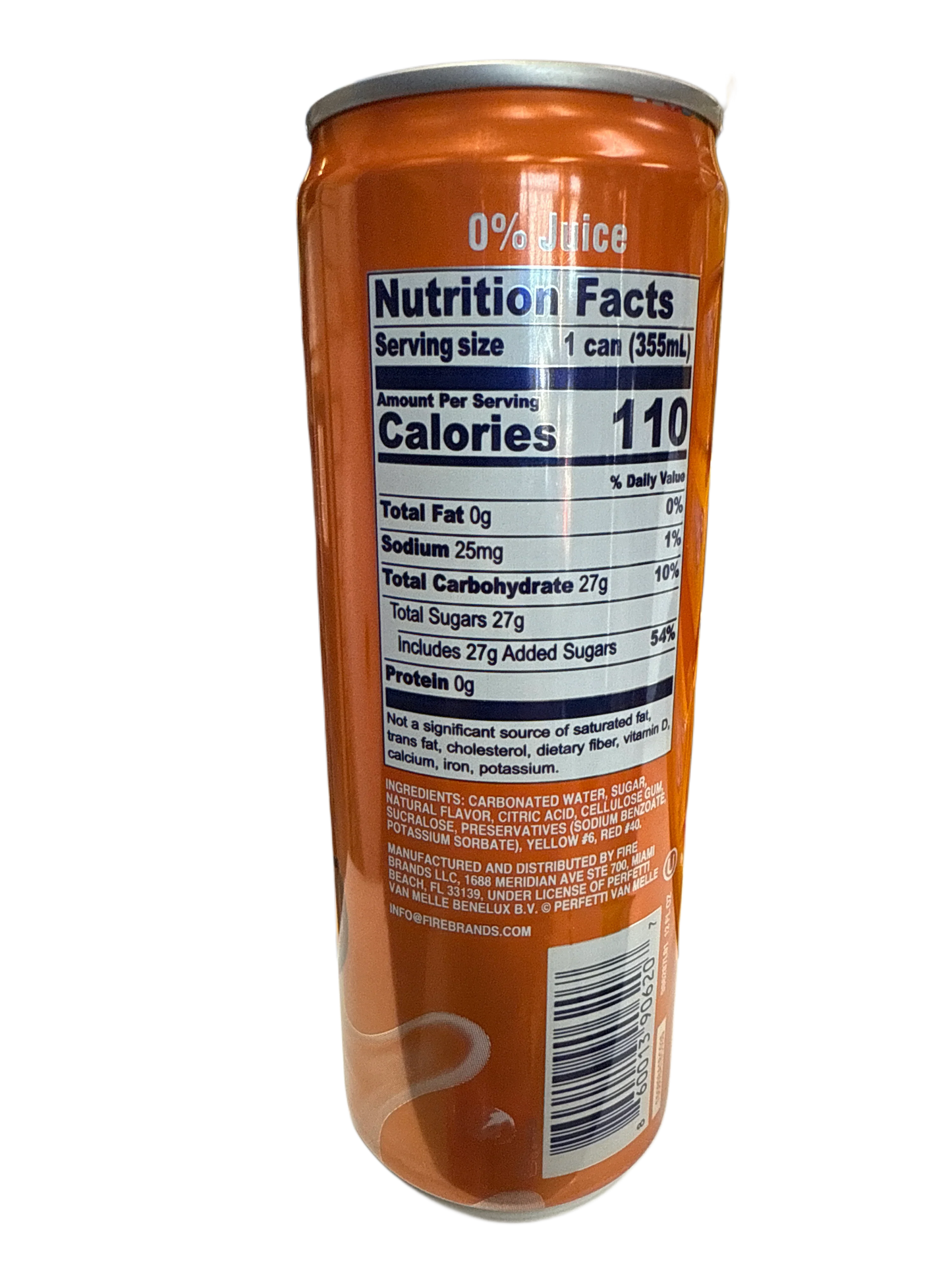 Air Heads Soda Orange Flavour 355ML – Exotic U.S Edition Drink