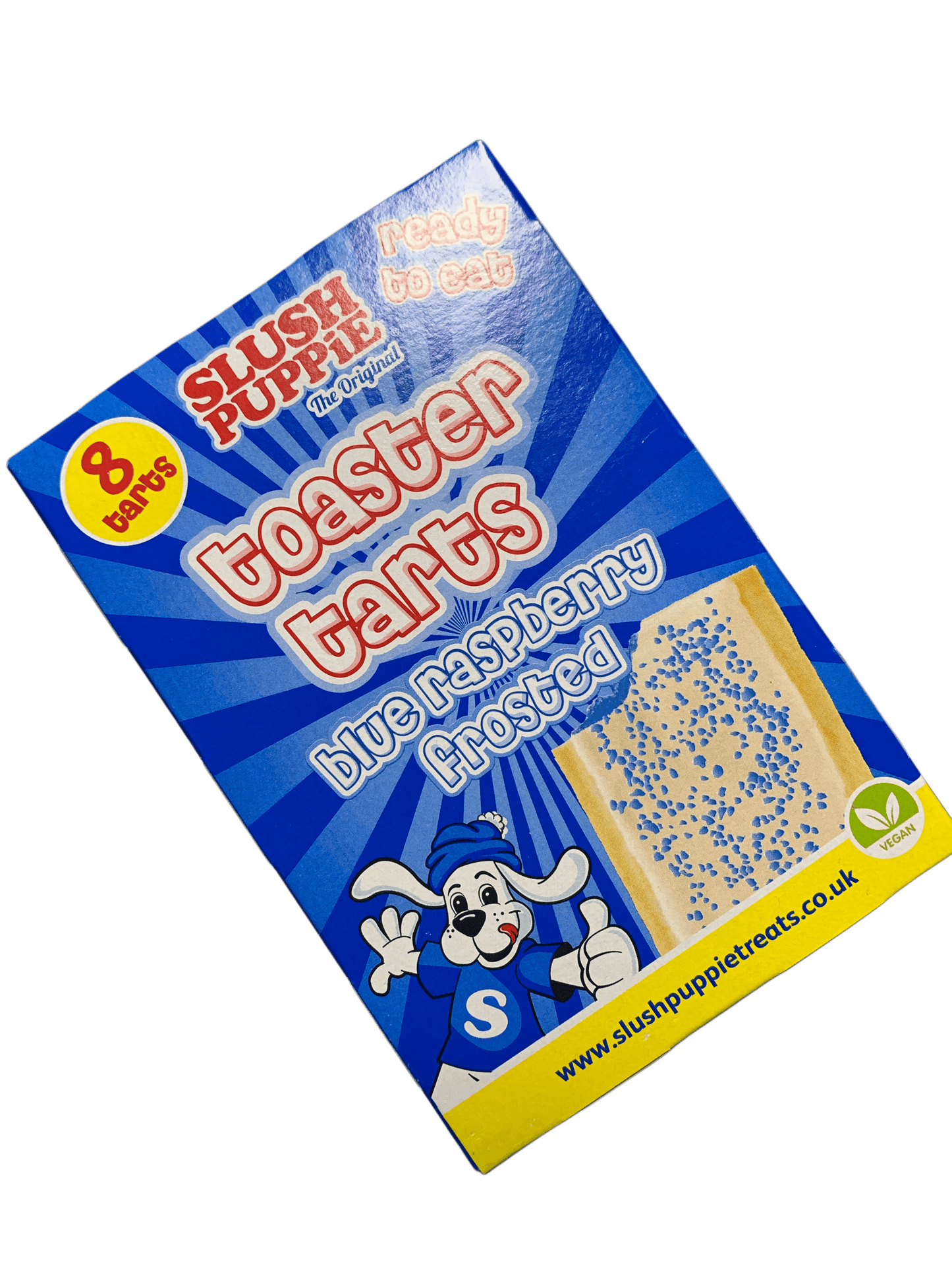 Slush Puppie Toaster Tarts Blue Raspberry Flavour 8 Tarts - U.K Edition