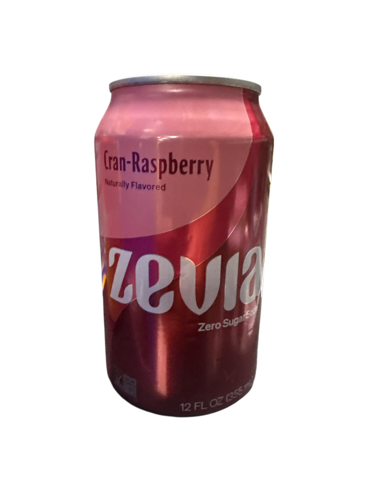 Zevia Zero Sugar Cran-Raspberry Flavoured Soda 355ML - Canadian Edition
