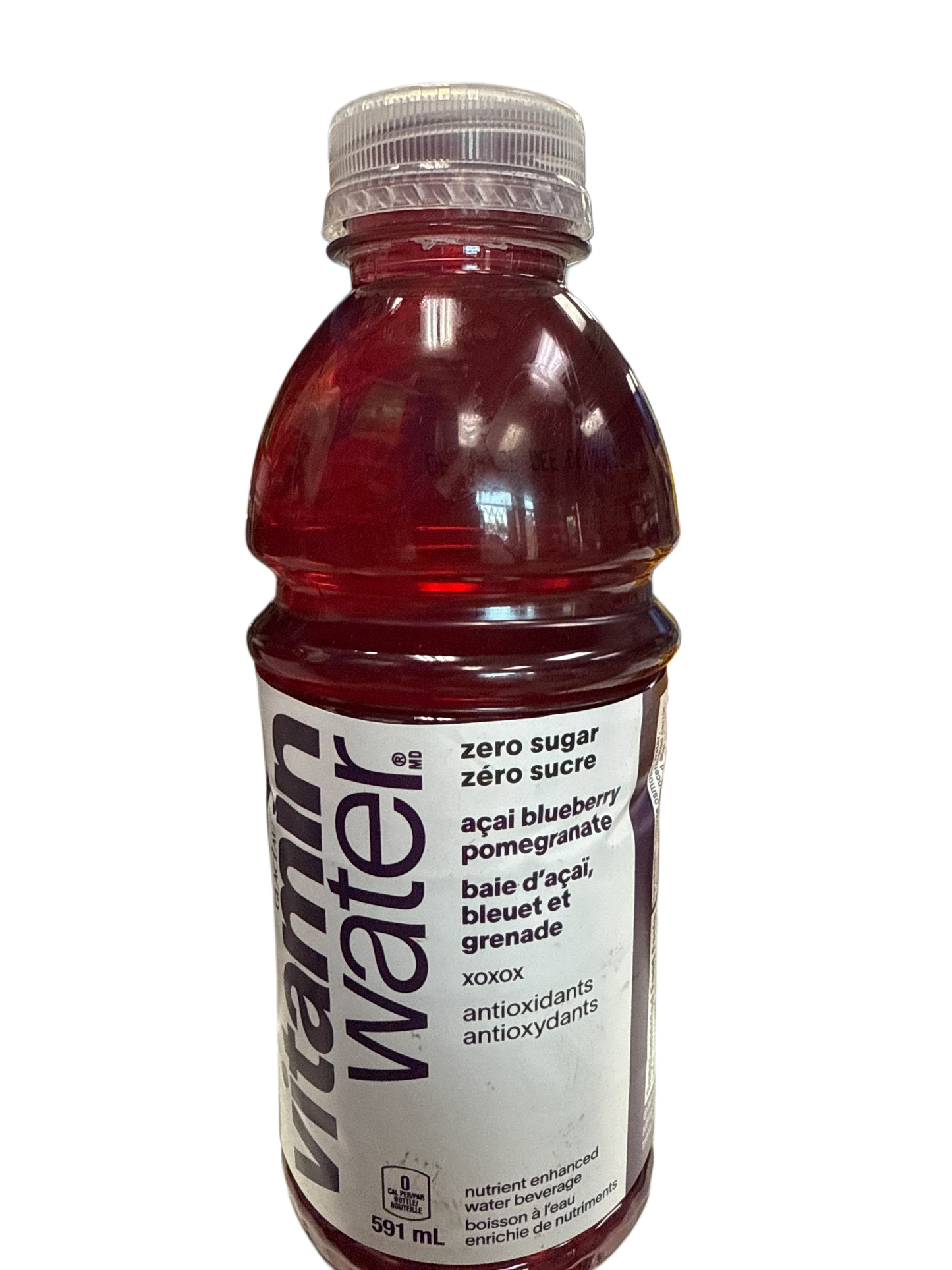 Vitamin Water Acai Blueberry Pomegranate Flavour 591ML *MAY BE DENTED* - Canadian Edition