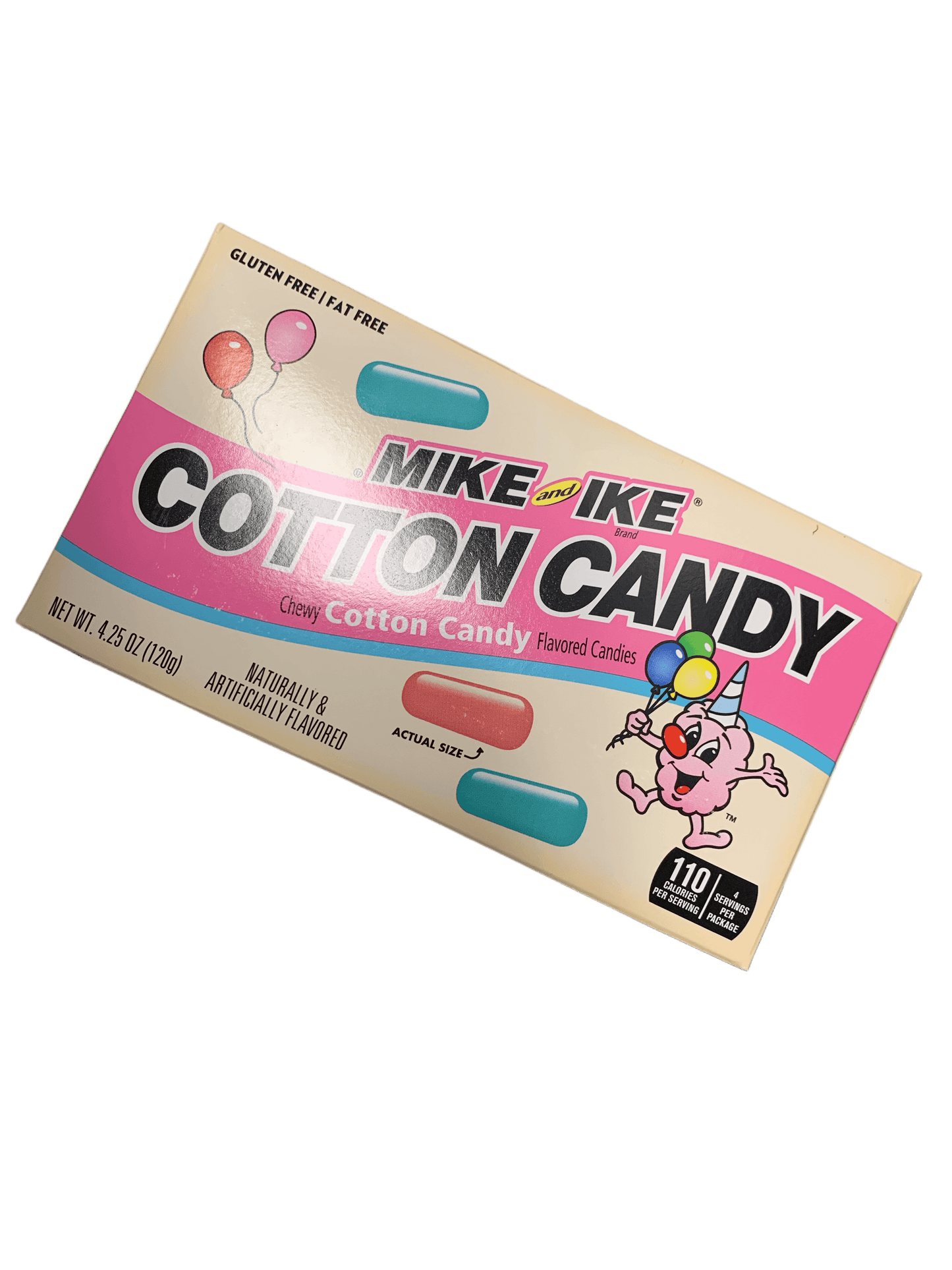 Mike and Ike Cotton Candy - 3 OZ - U.S Edition