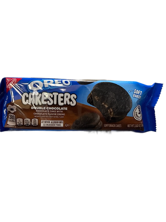 Oreo Cakesters Double Chocolate 3 Pack 86G - U.S Edition