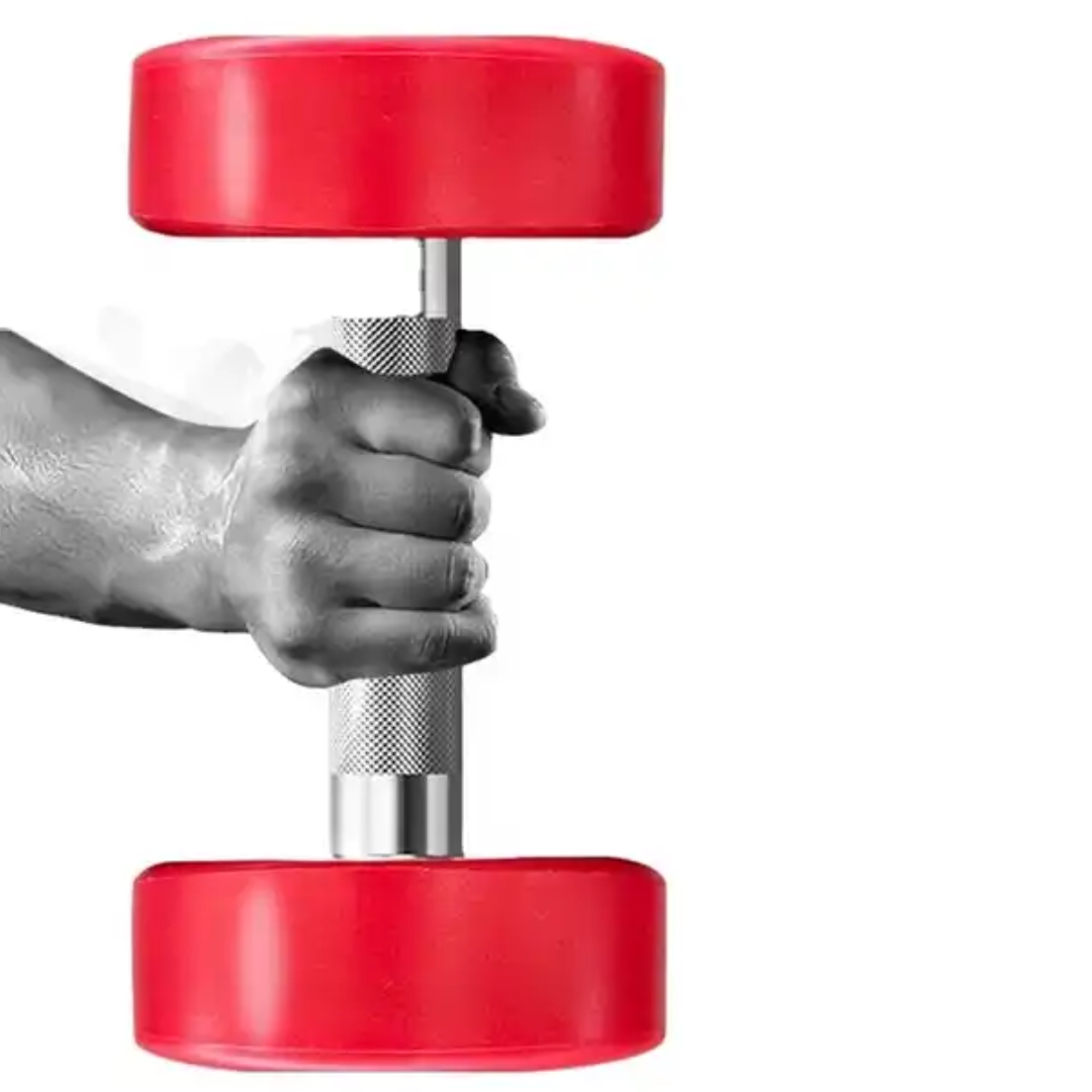 Captain America Round Dumbbells 10 to 50 LB Set