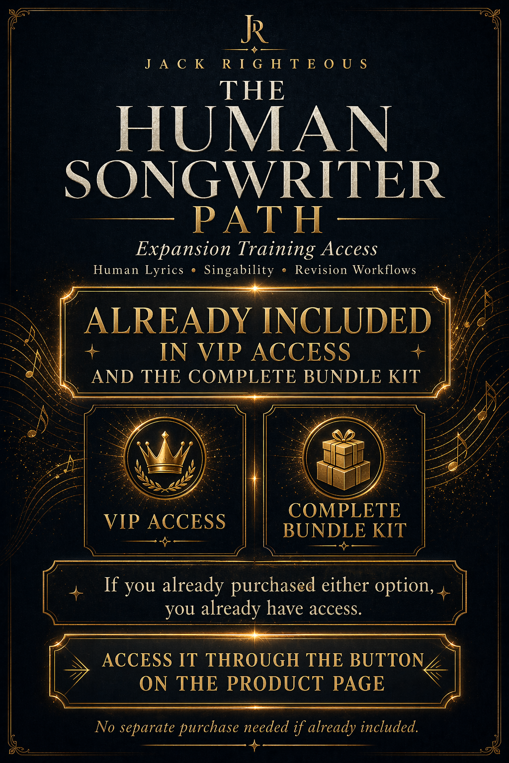 The Human Songwriter: Expansion Training Path 1