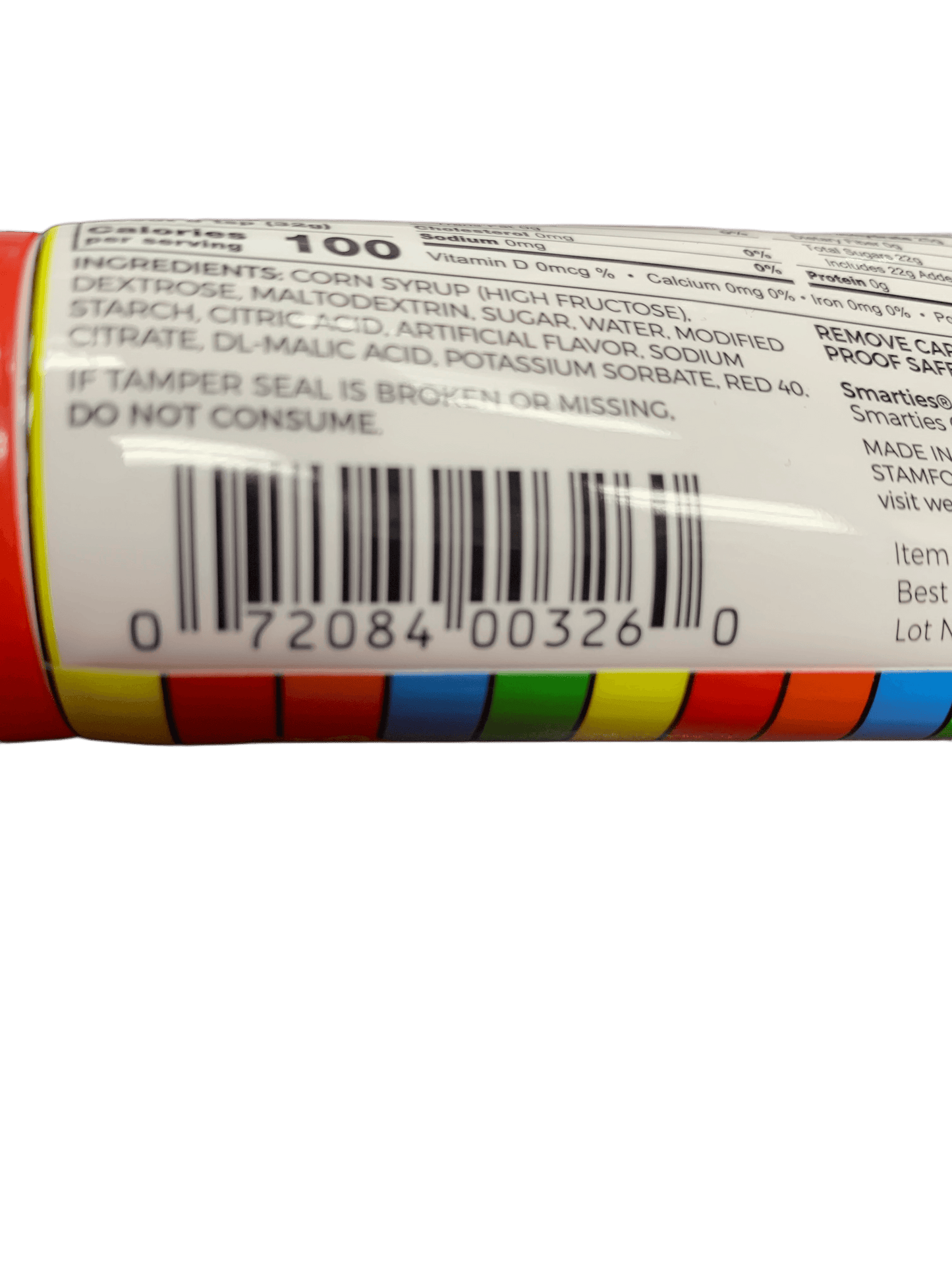 Smarties Squeeze Candy 2.26OZ - U.S Edition