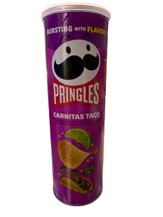 Pringles Limited Edition Carnitas Taco Flavour 158g - U.S Edition