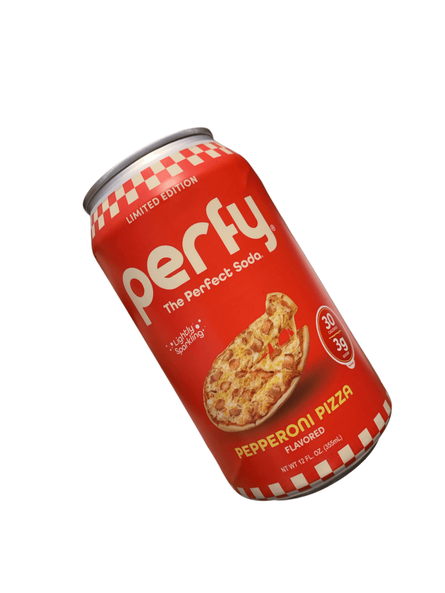 Perfy Limited Edition Pepperoni Pizza Flavour Soda 355ML - U.S Edition