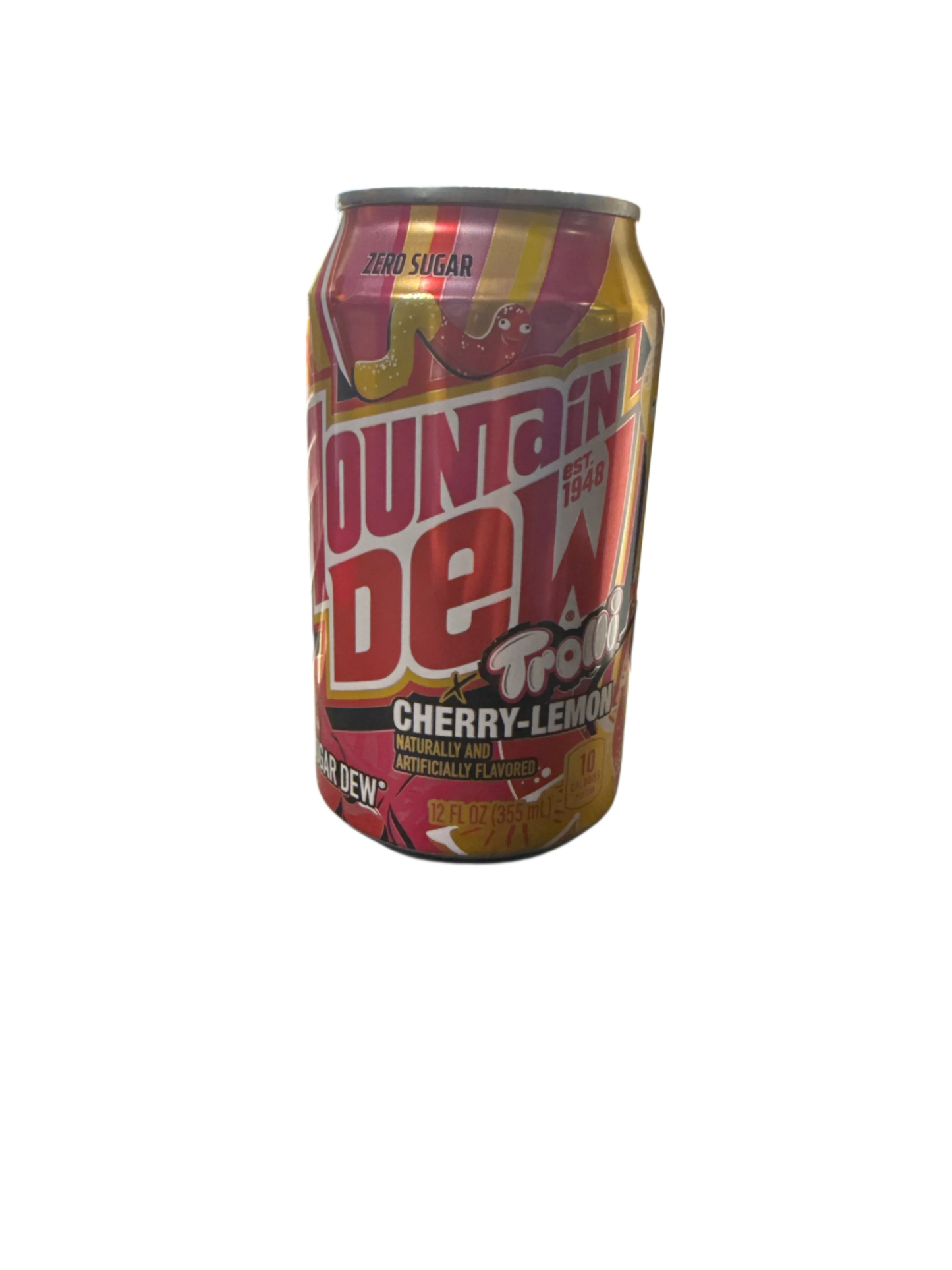 Mountain Dew Trolli Cherry Lemon Flavoured Can 355ML - U.S Edition