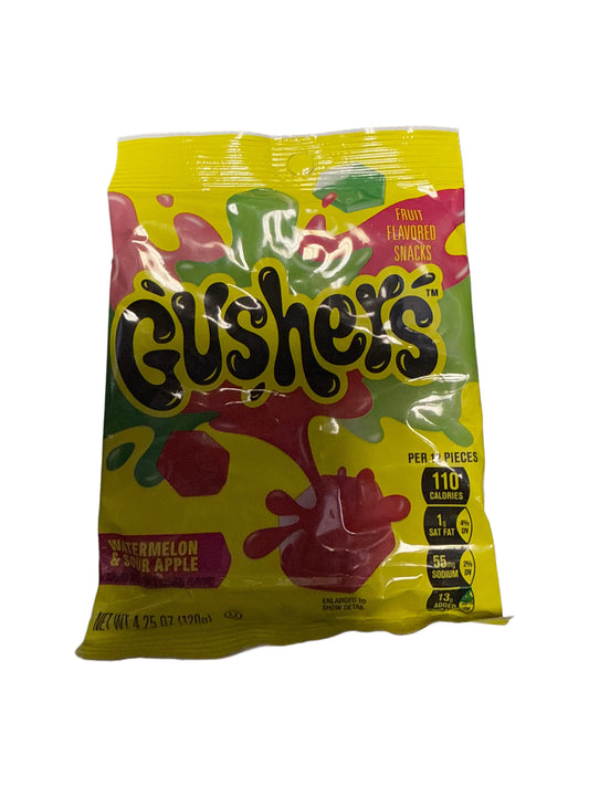 Fruit Gushers Watermelon And Sour Apple 120G - U.S Edition