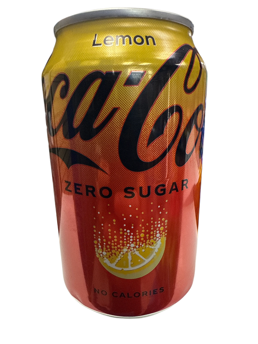Coca Cola Zero Sugar Lemon Flavour 330ML - U.K Edition