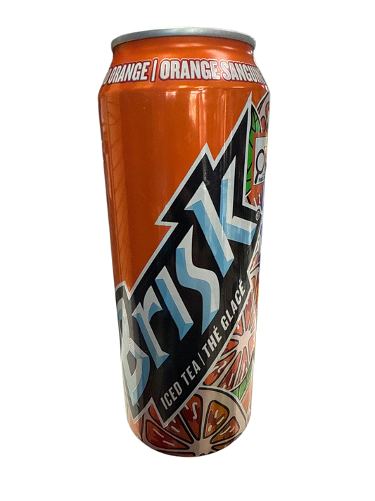 Brisk Blood Orange Iced Tea Tall Can 710ML - U.S Edition