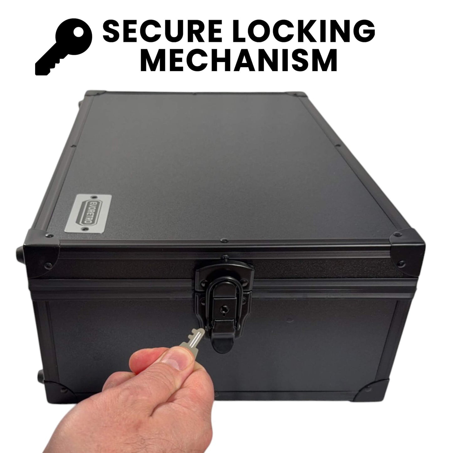 80-Slot Miniature Storage Case with Customizable Foam