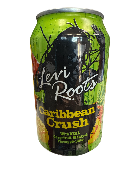 Levi Roots Caribbean Crush Grapefruit Mango Pineapple Flavour 355 ML - U.K Edition